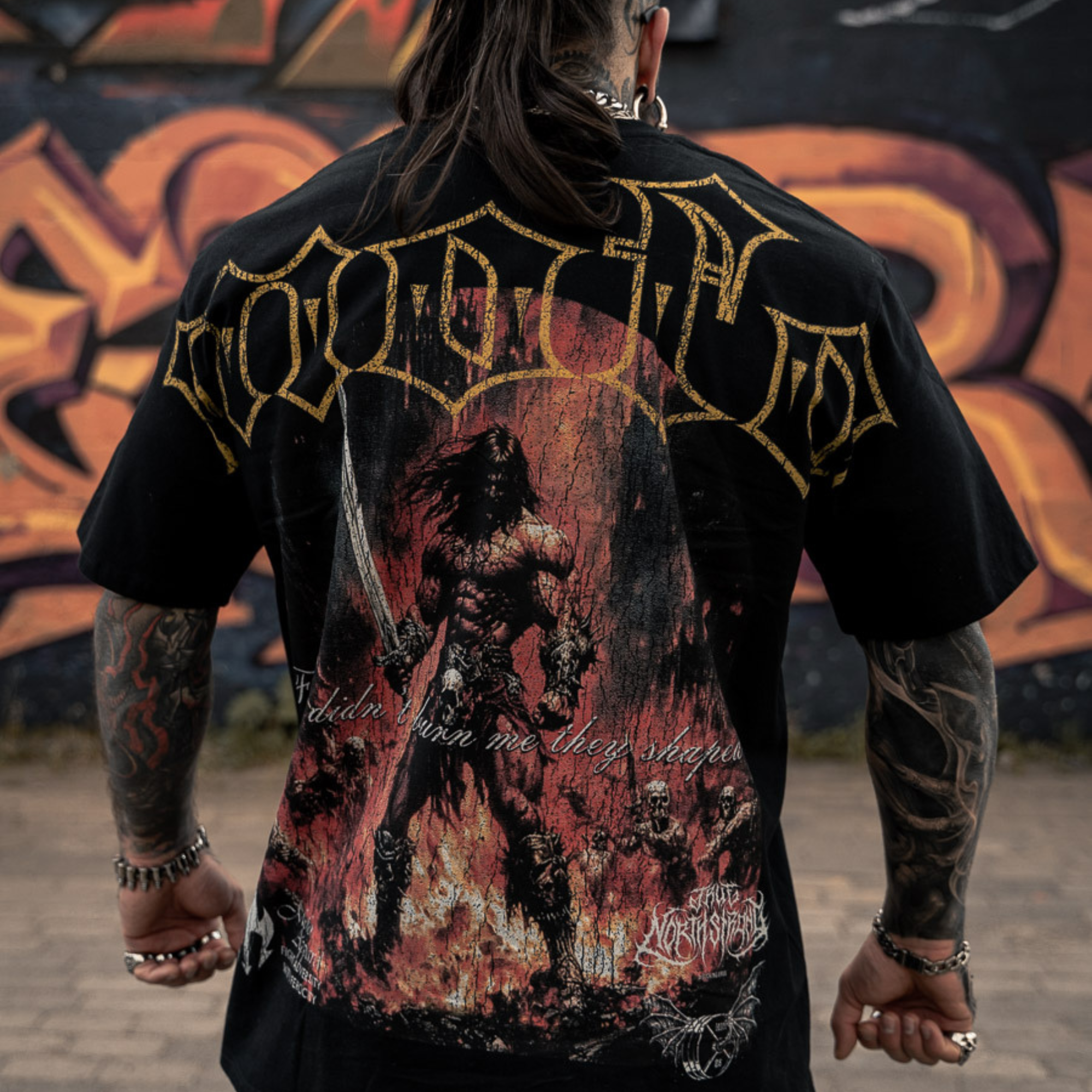 The Way of the Sword" Oversized tee