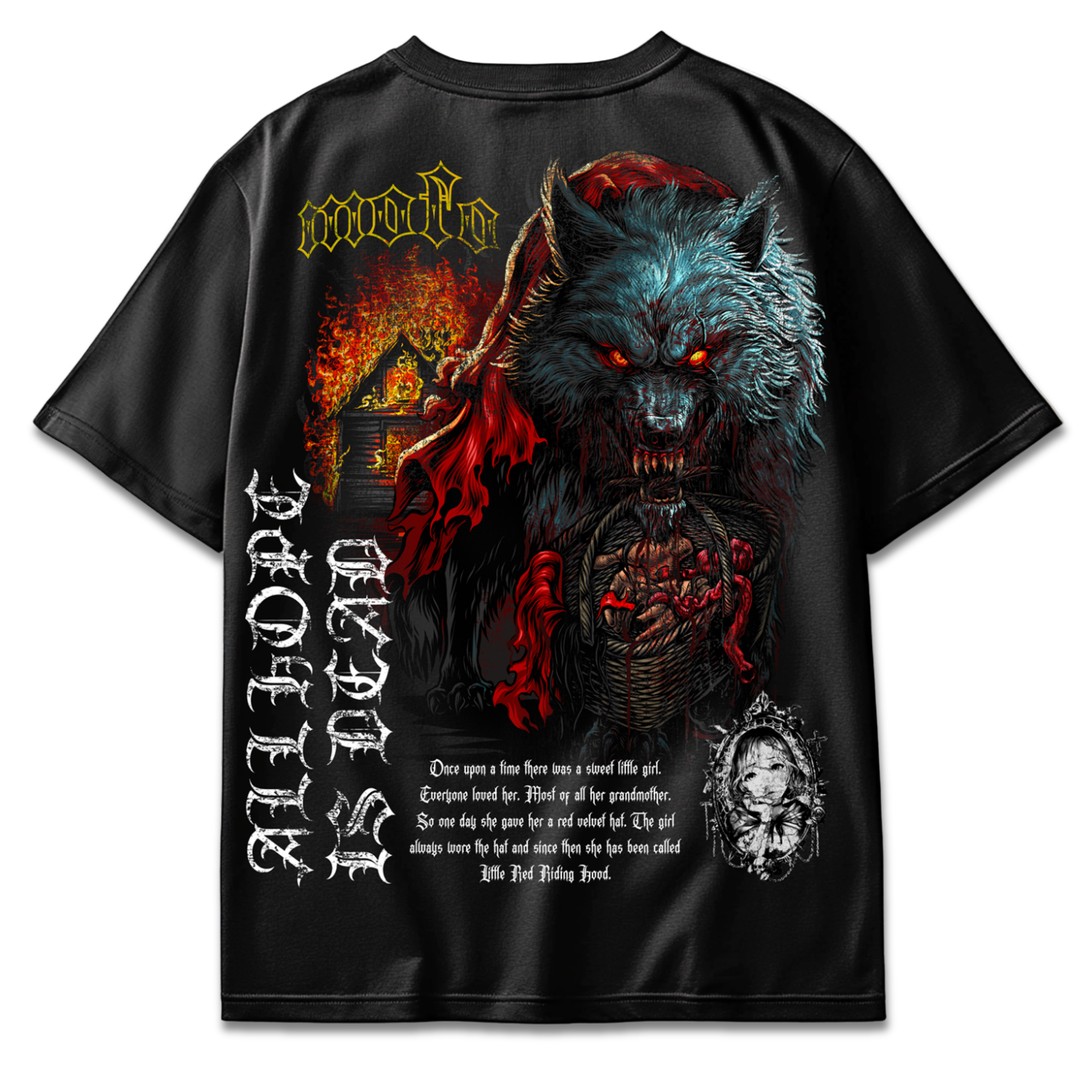 "The Red Hunt" Oversized Tee