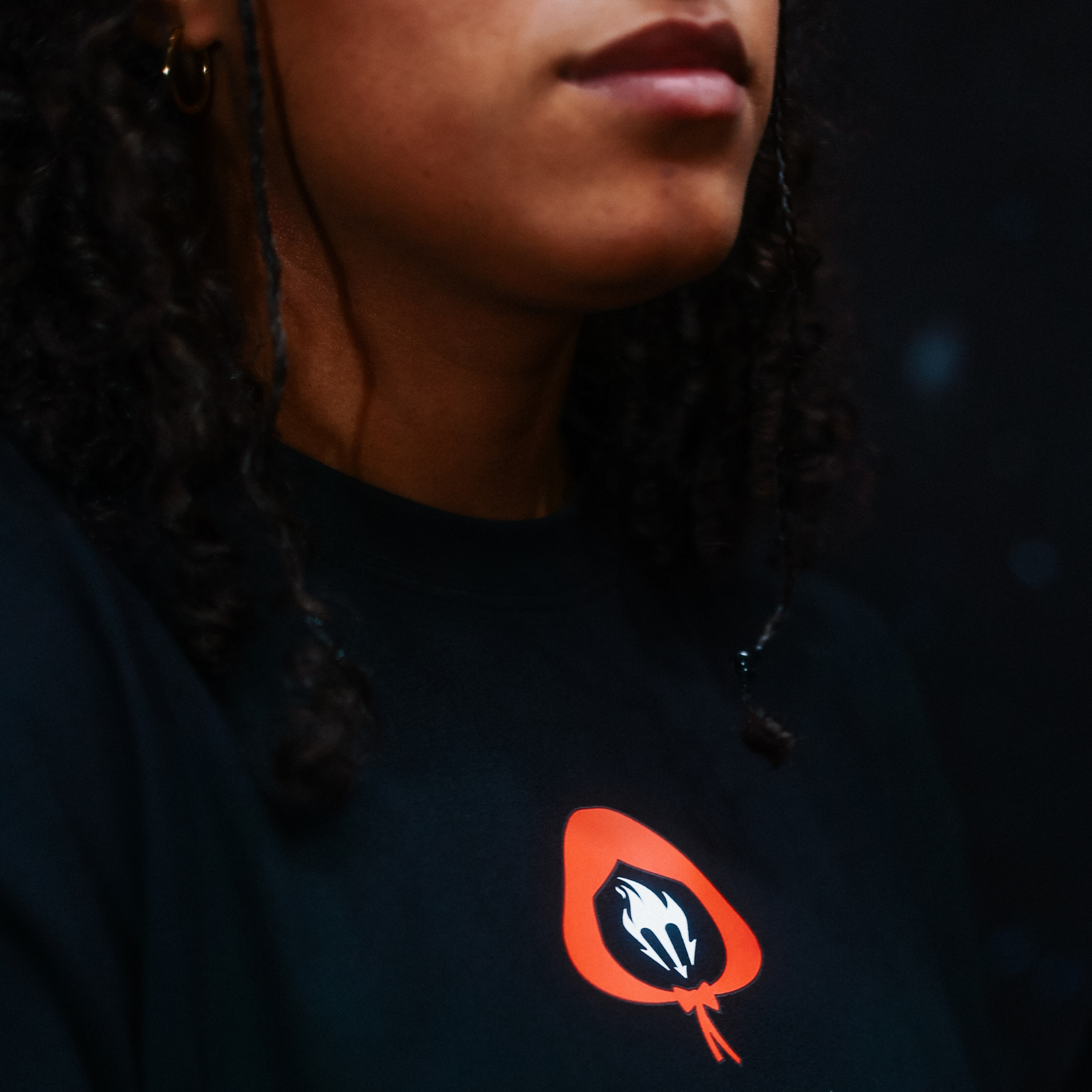 "The Red Hunt" Oversized Tee