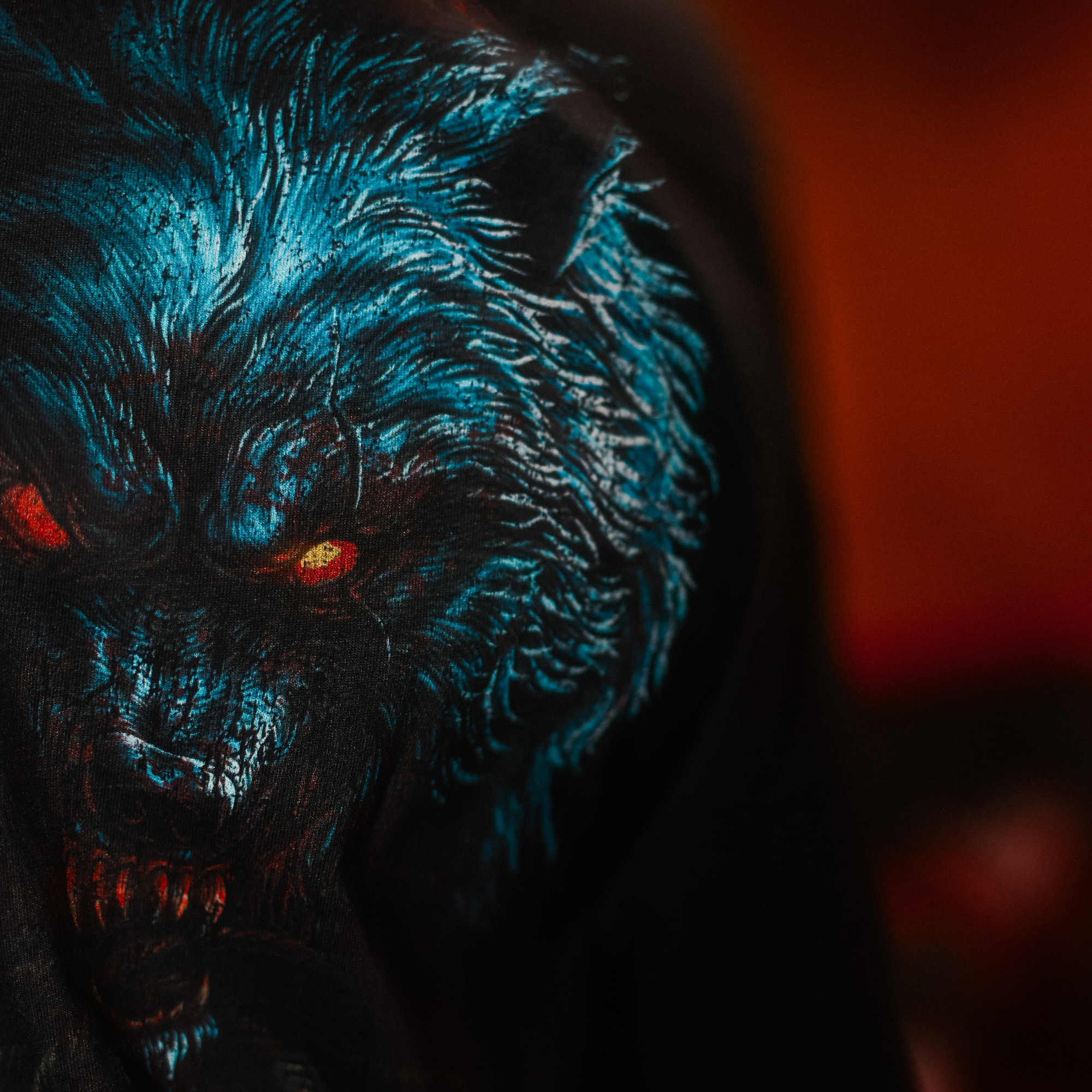 "The Red Hunt" Oversized Tee