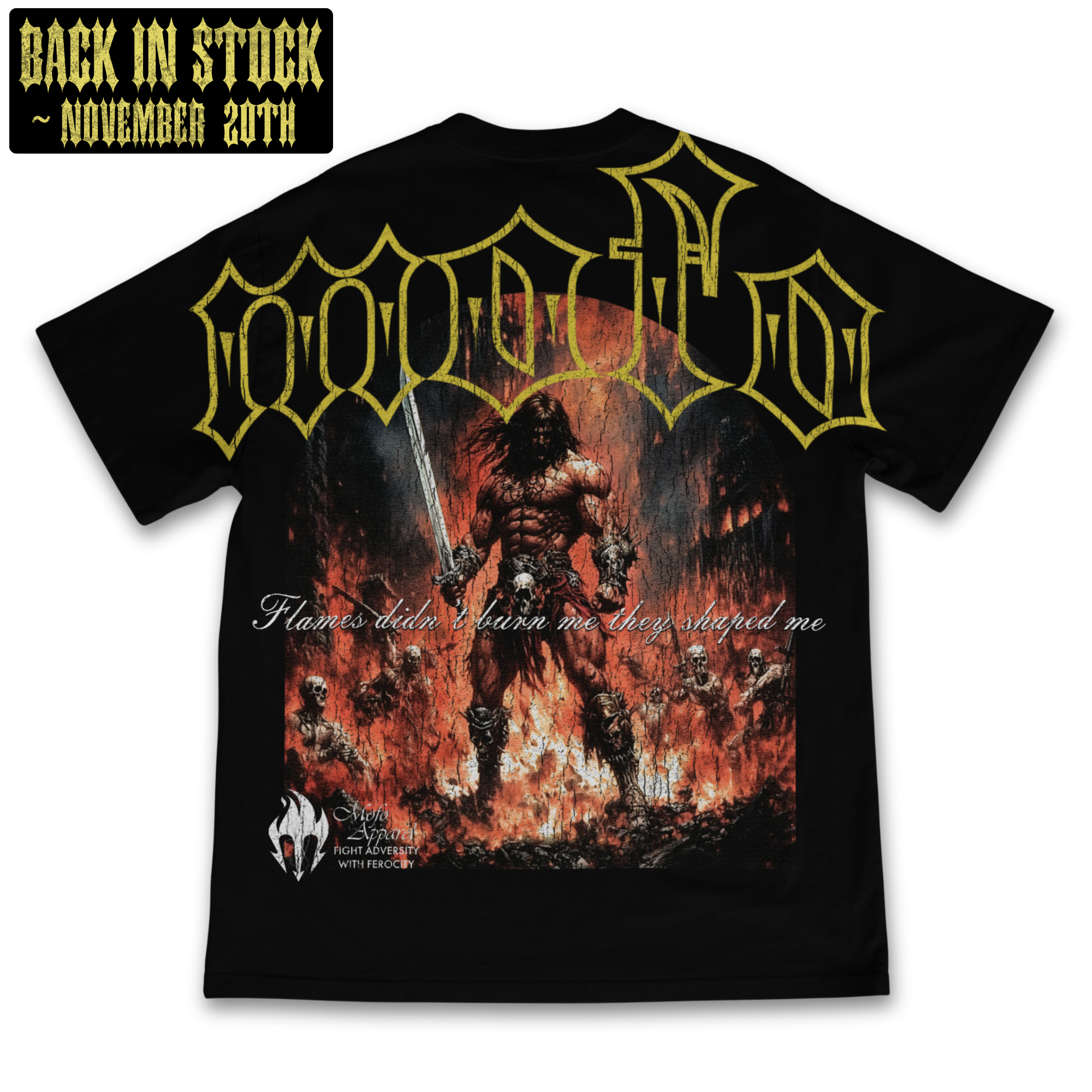 The Way of the Sword" Oversized tee