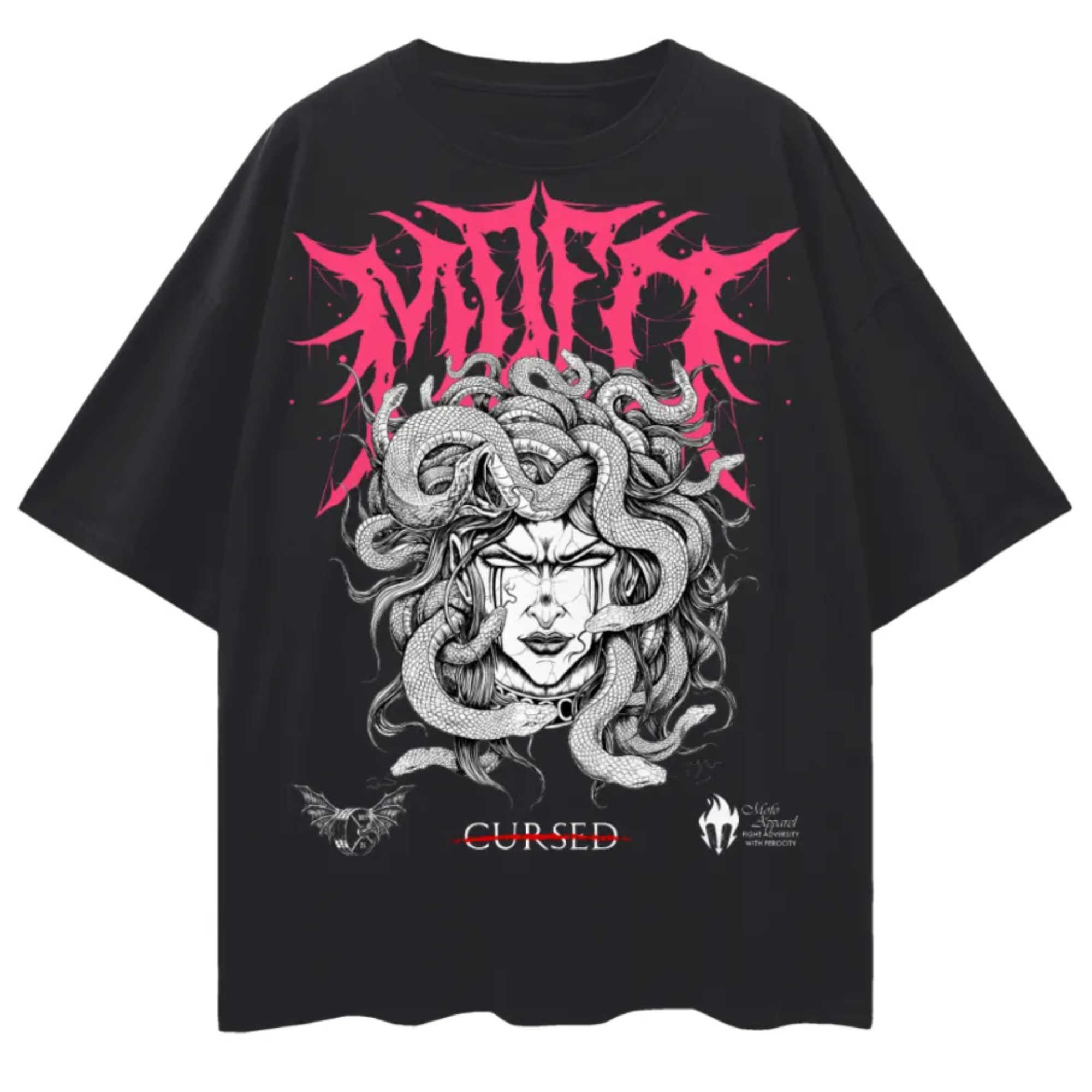 "Cursed" Oversized tee