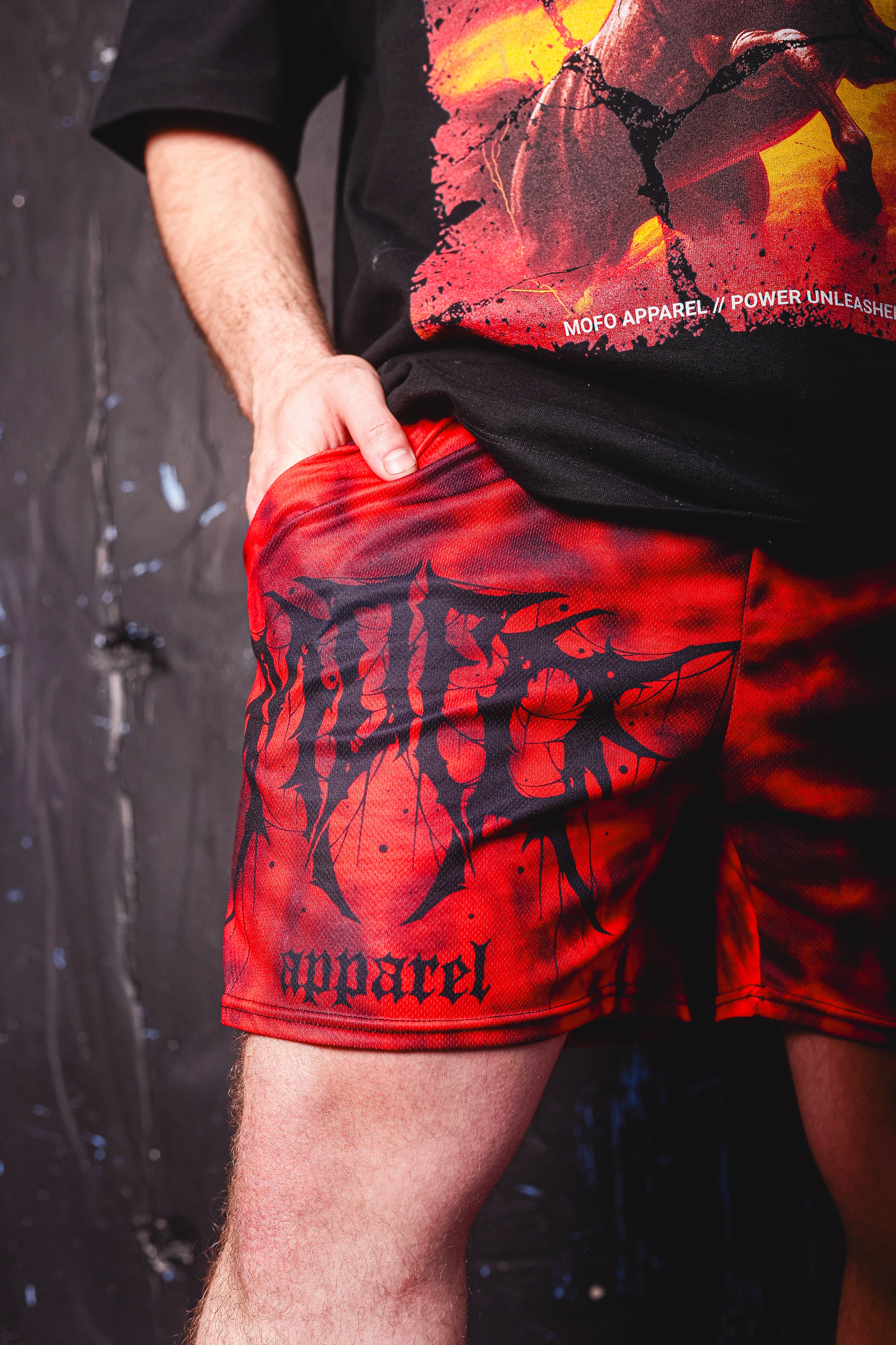 Sangre por Sangre - Men's mesh short (dropship)