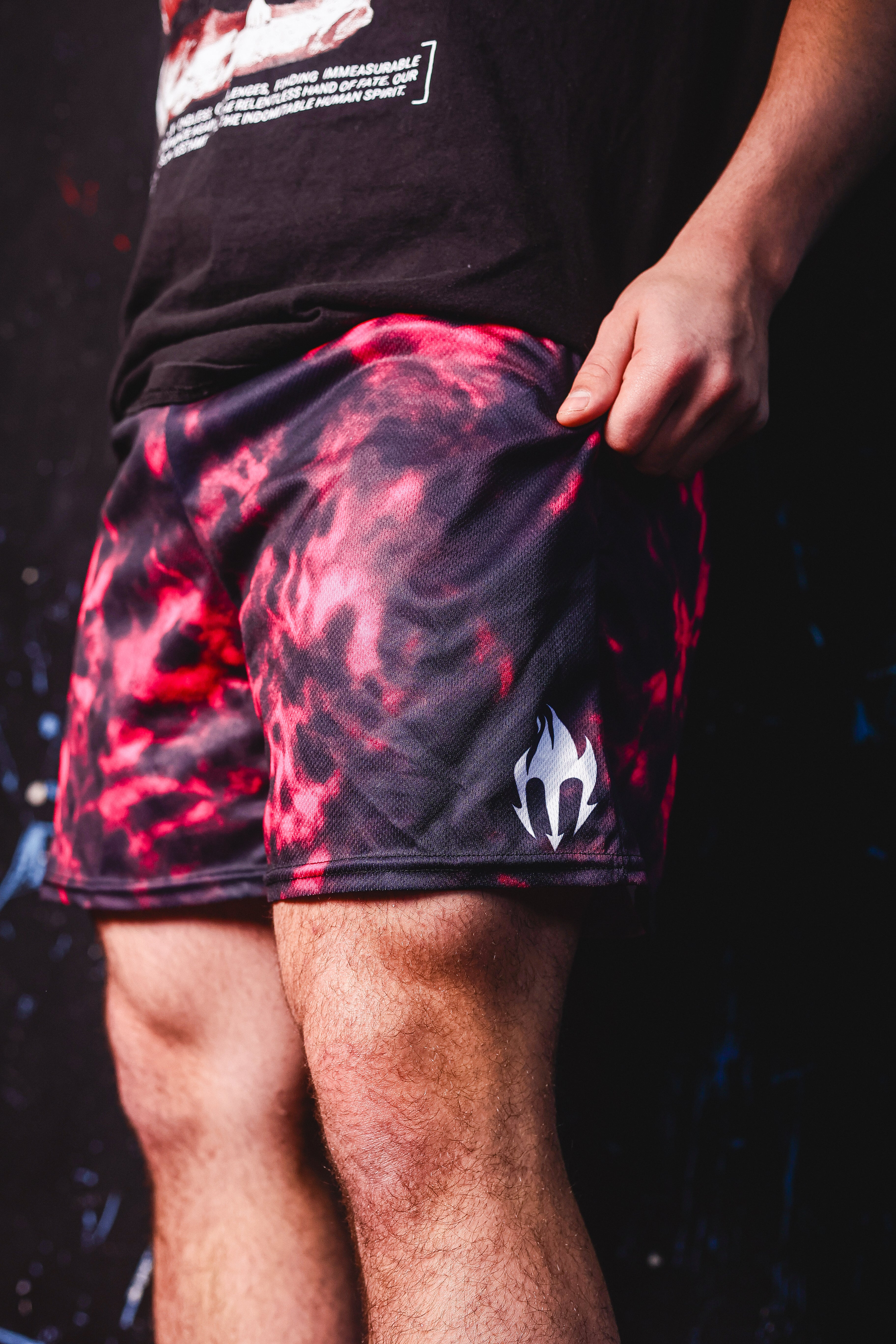 Pinky tie dye - Men's mesh short (dropship)