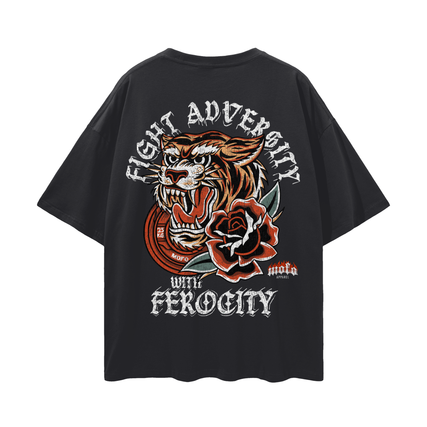 "Trad Tiger" Oversized Tee