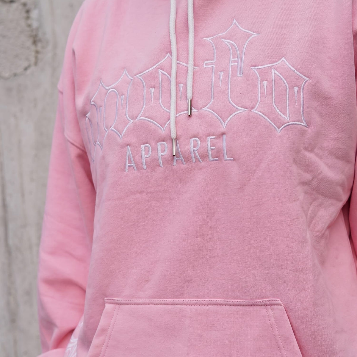 Candy Pink Heavy Set — logo hoodie MOFO