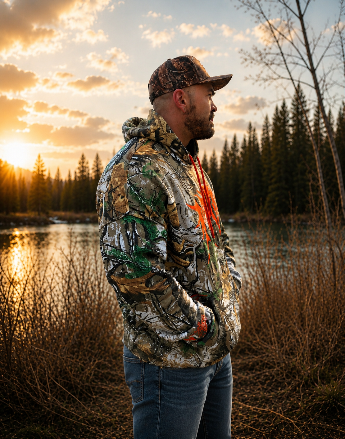 HUNT OR BE HUNTED HOODIE