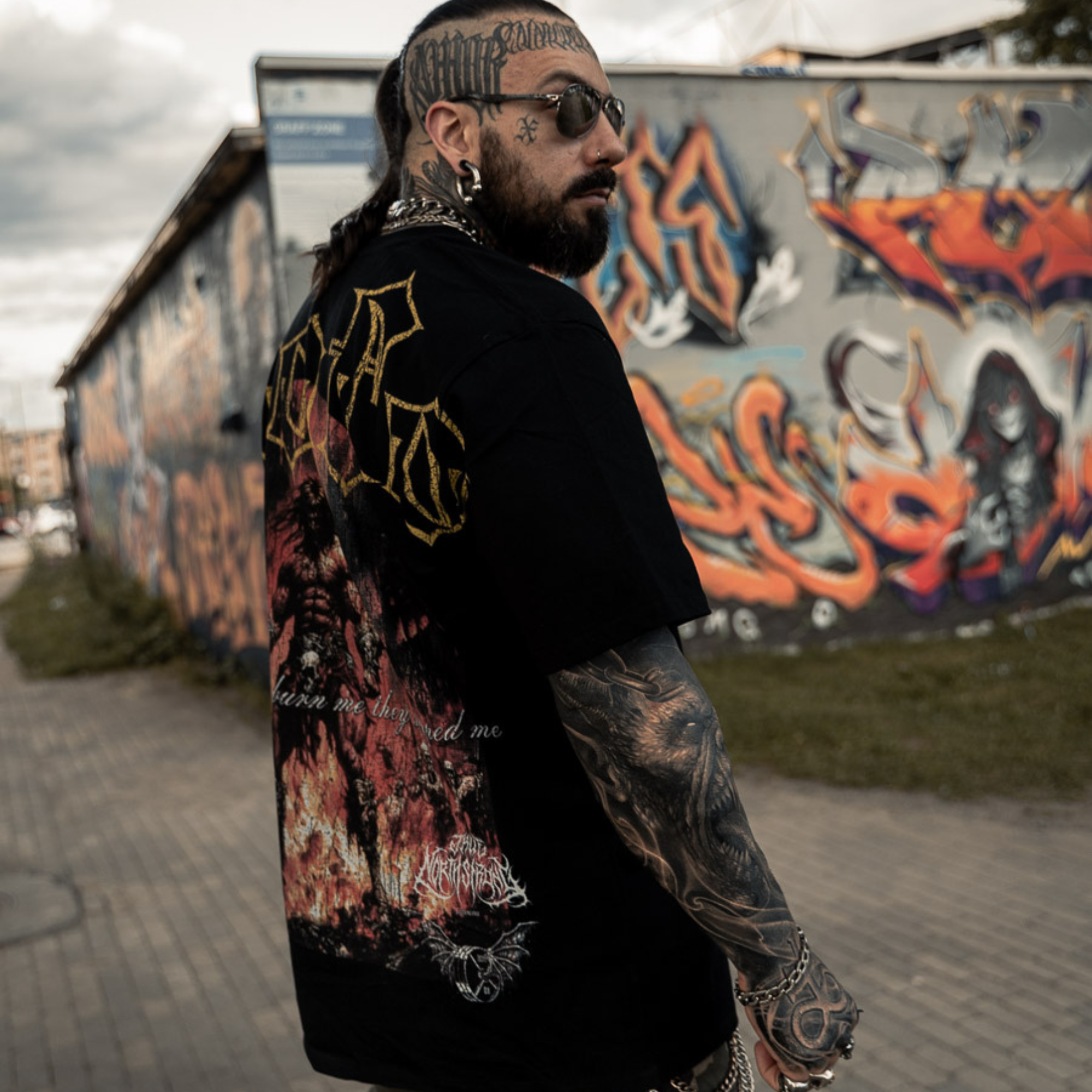 T-shirt oversize « La Voie de l'Épée »