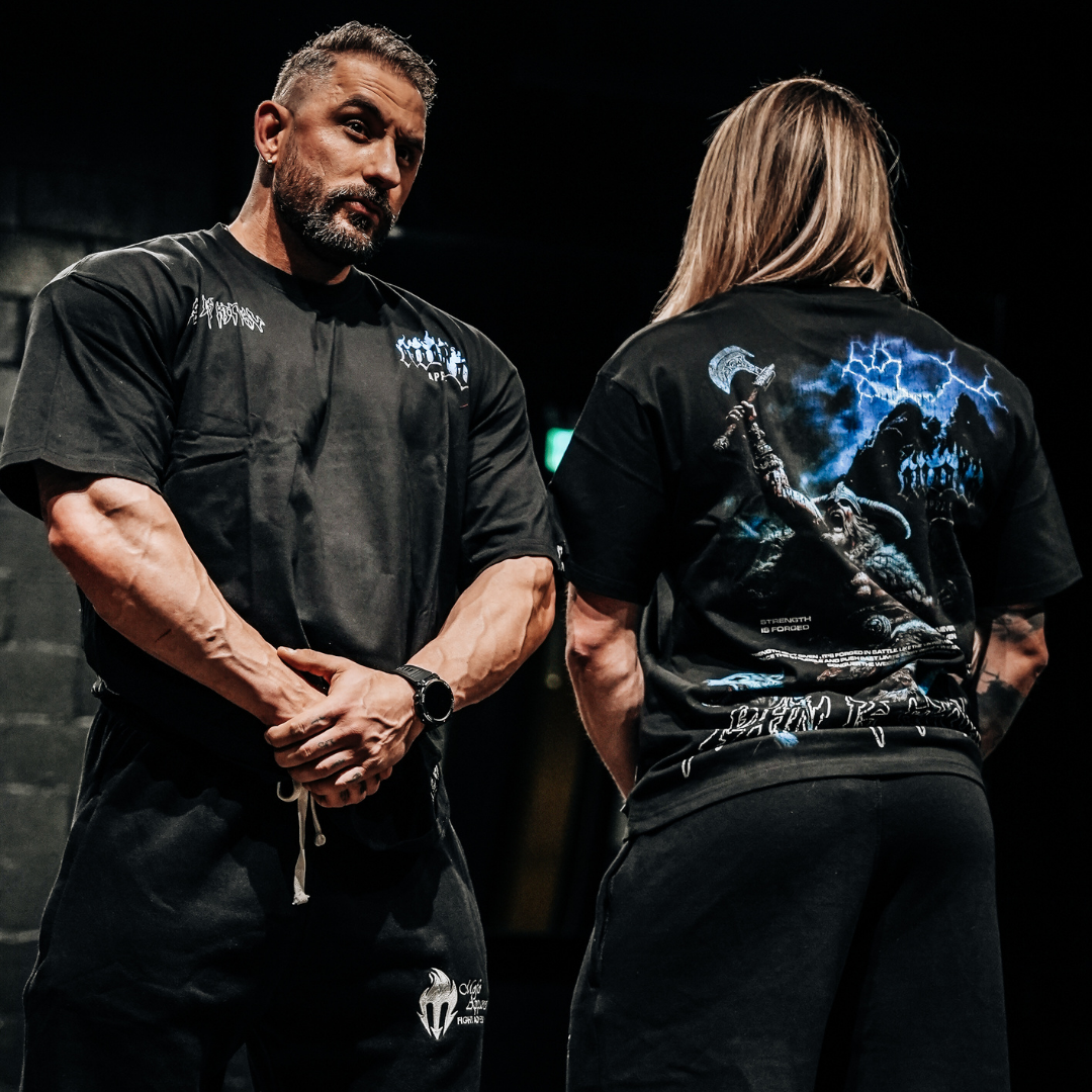 T-shirt oversize « La douleur est un rituel » 