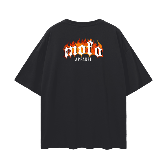"NO SKINNY CHAMPION" Oversized tee