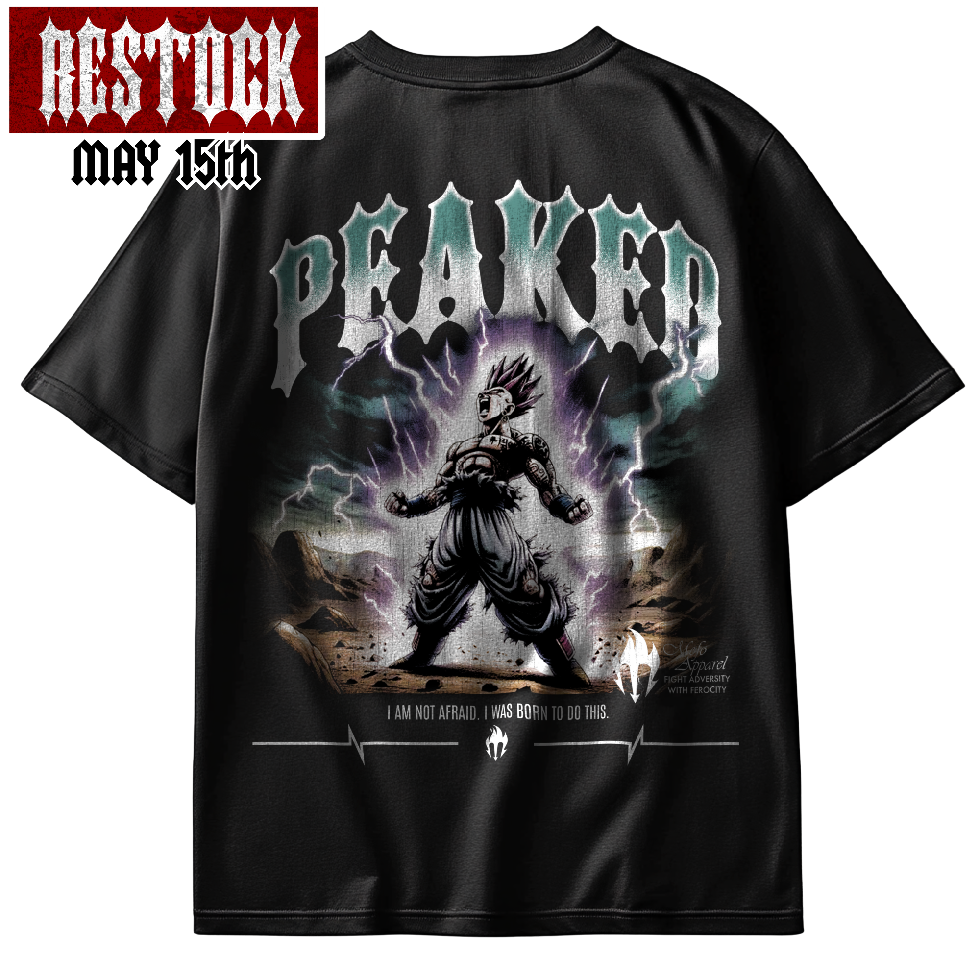 "Peaked" Oversized tee - THE PRINCE