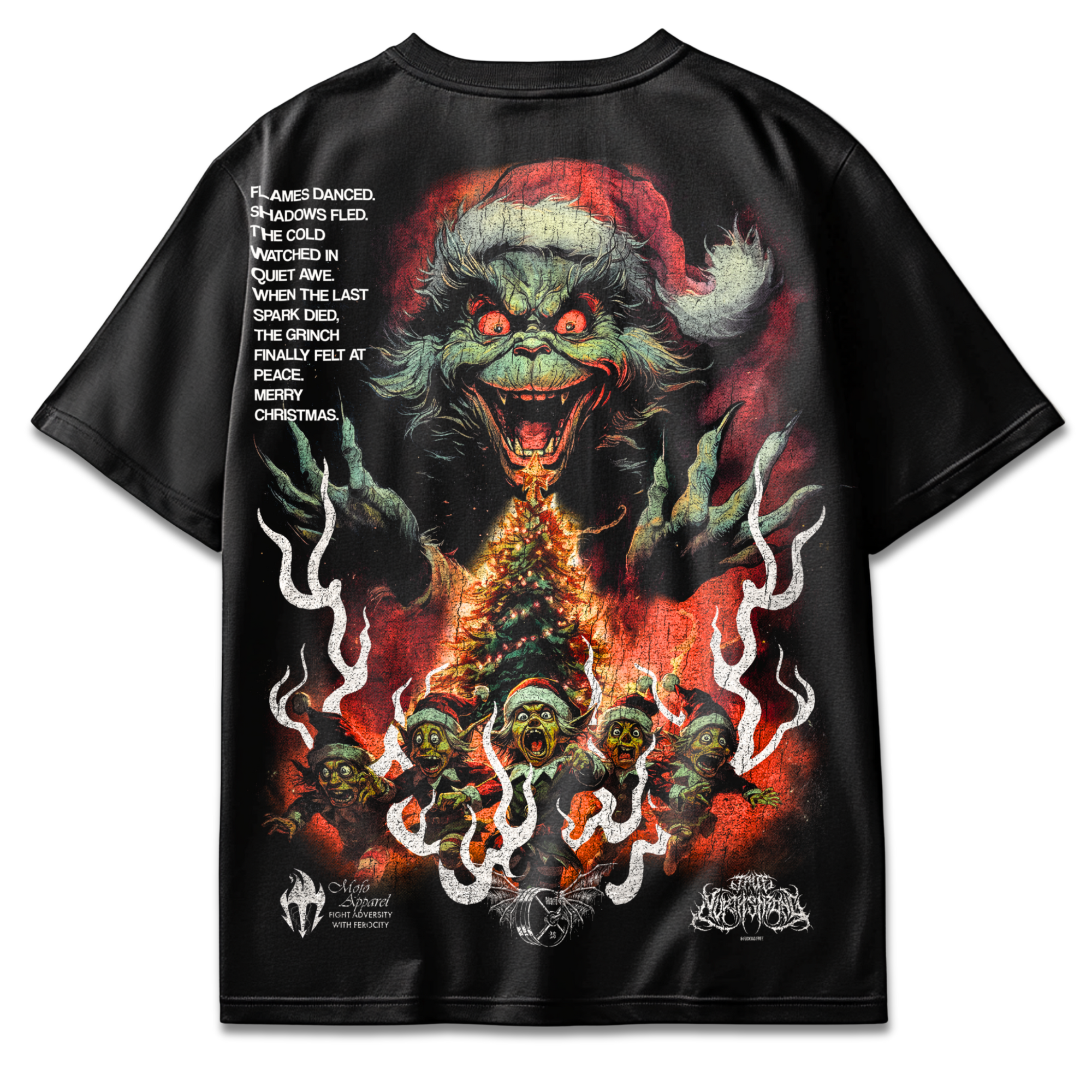 "ALL I WANT FOR CHRISTMAS IS CHAOS" Oversized Tee