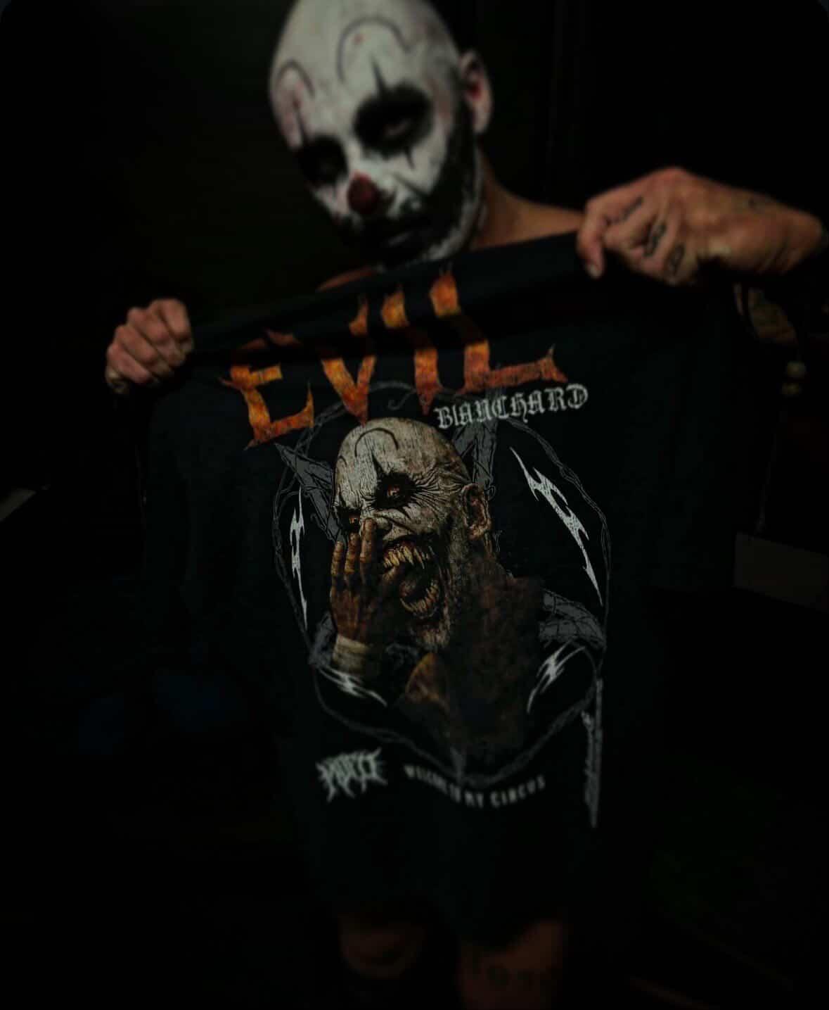 "Evil" Blanchard "Welcome to my Circus" Oversized Tee