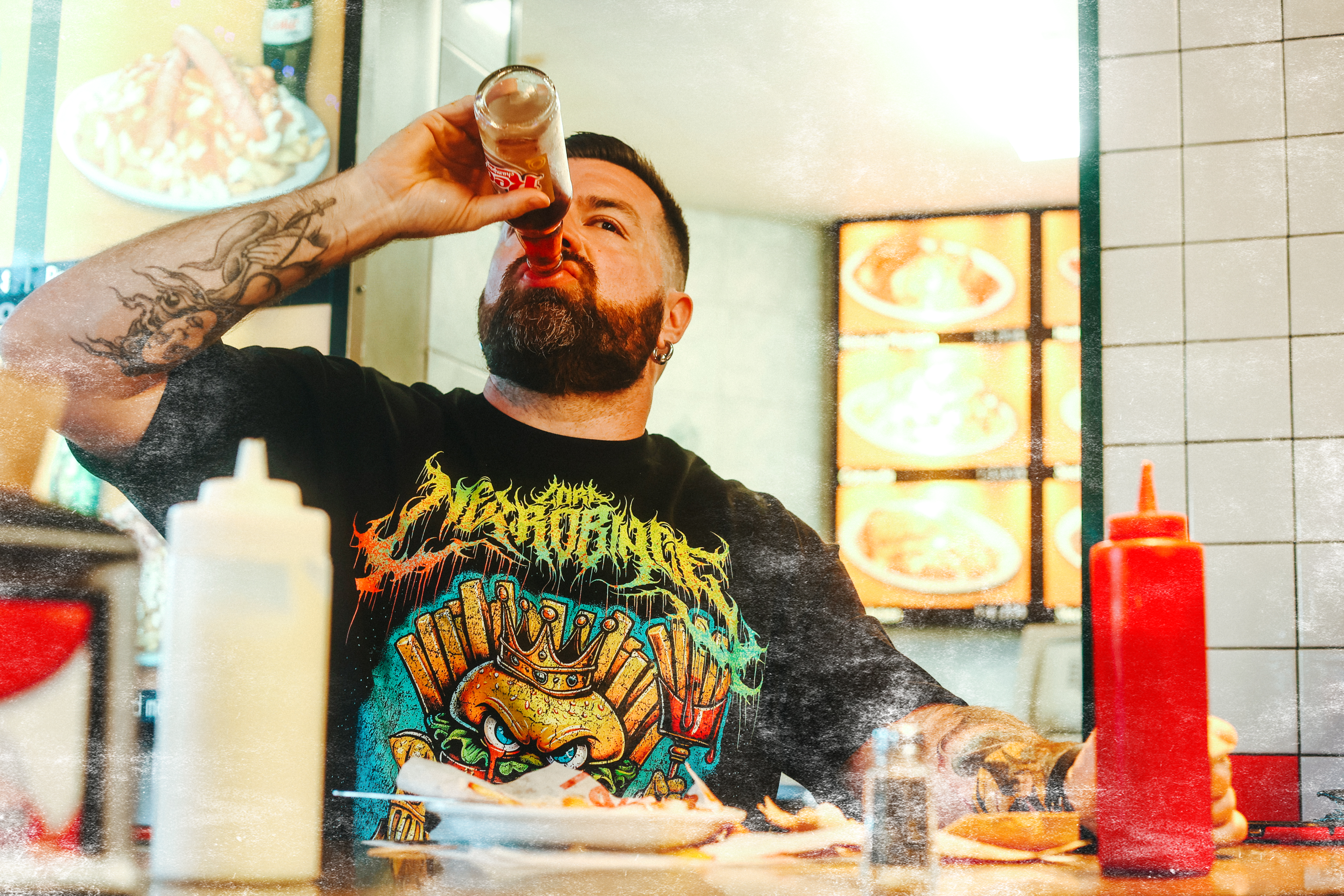 LORD NECROBINGE Oversized Tee.