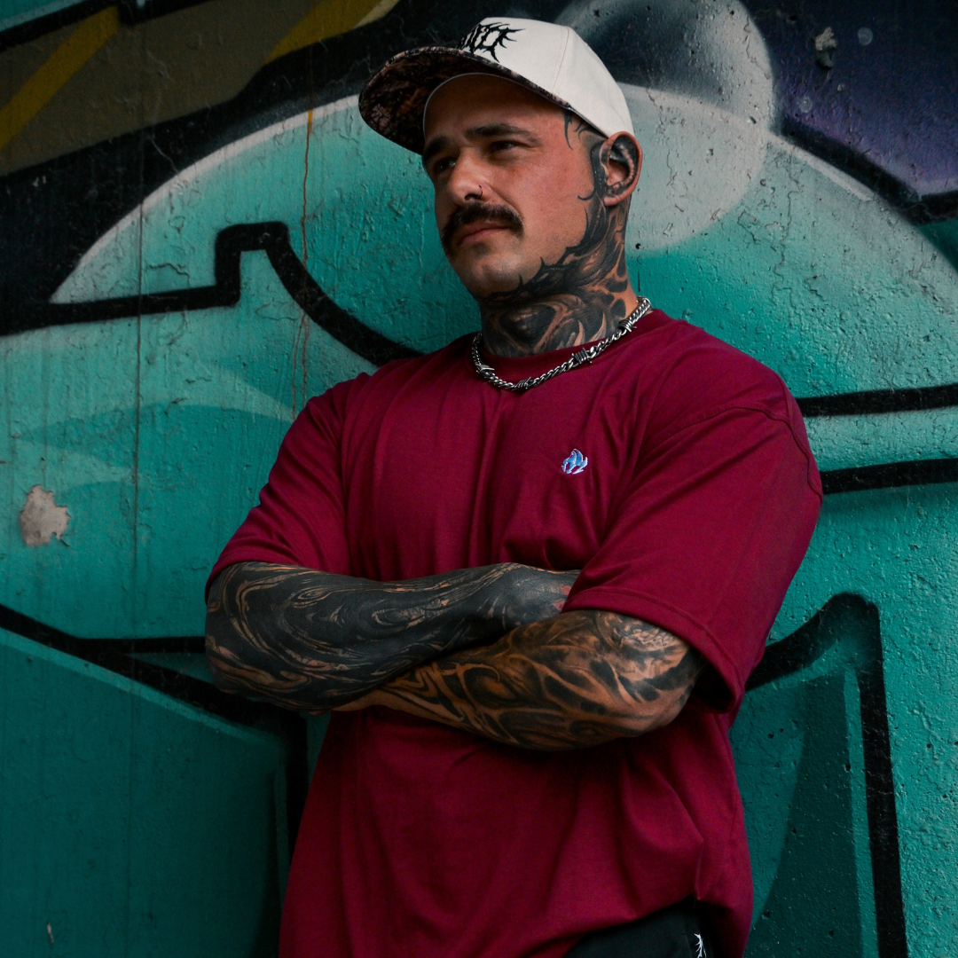 Corporate MFKR™ - Burgundy Reserve - Premium Oversized Tee