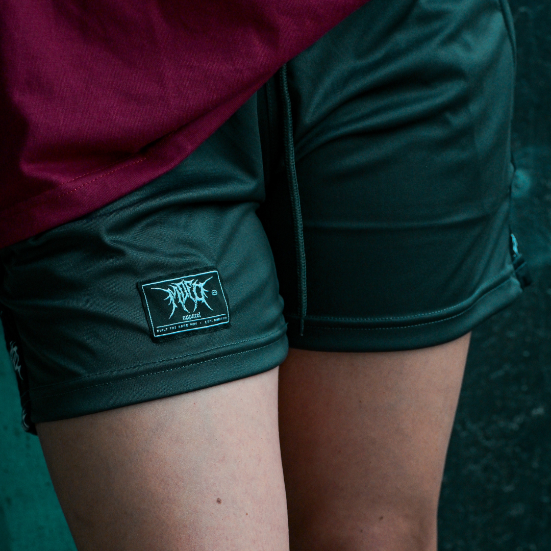 MOFO Unisex Stripe Short — Charcoal