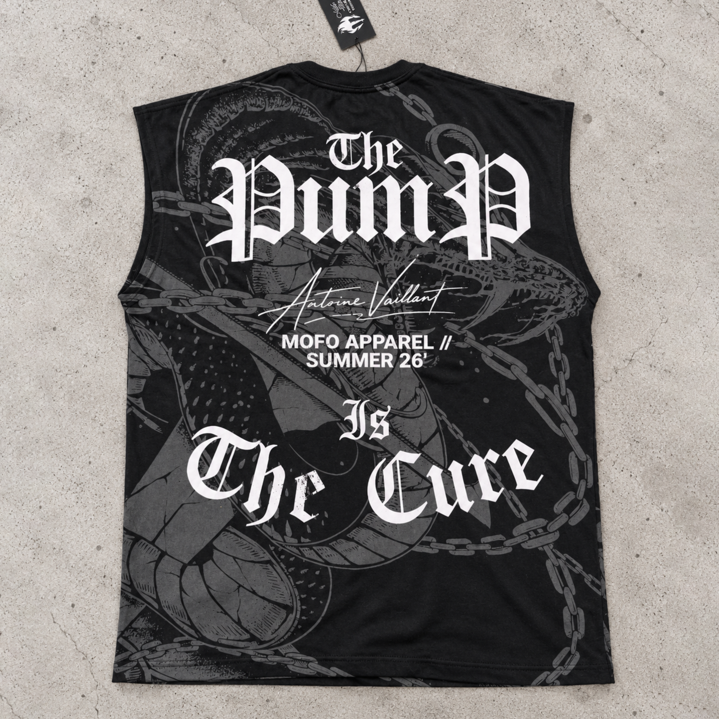 THE PUMP IS THE CURE - PREMIUM SLEEVELESS