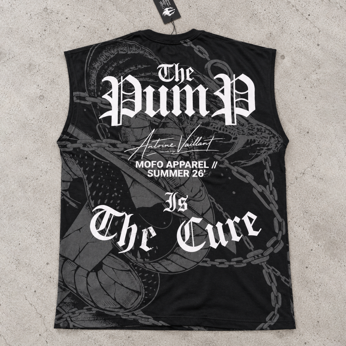 THE PUMP IS THE CURE - PREMIUM SLEEVELESS