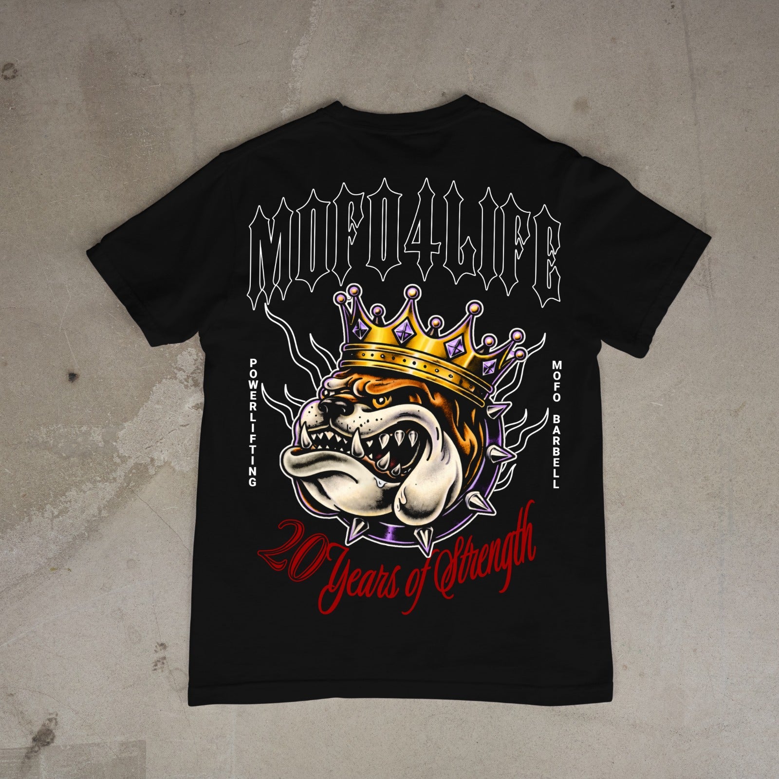PRE ORDER - MFBBC 20 years of Strength Classic Tee
