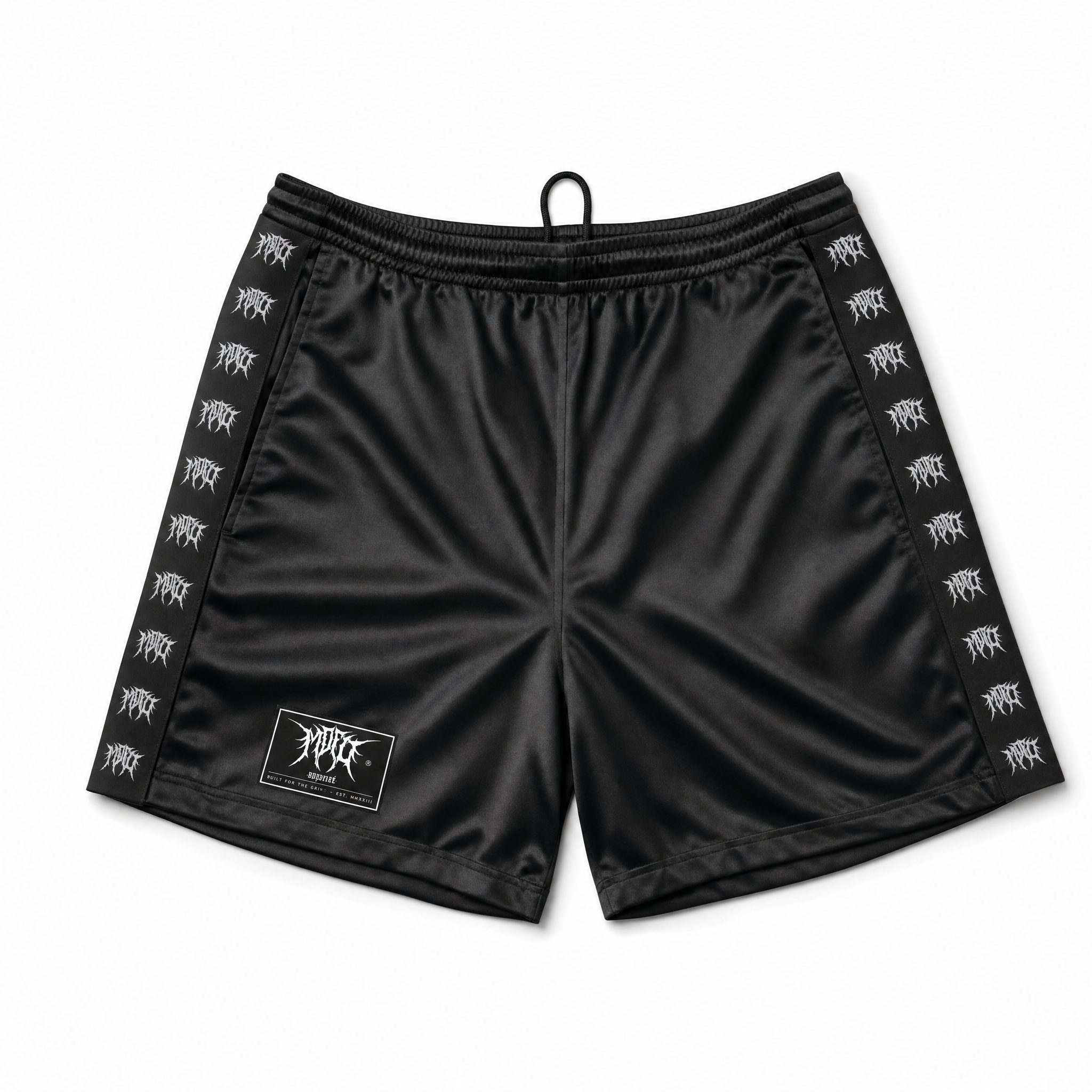 MOFO Unisex Stripe Short — Black