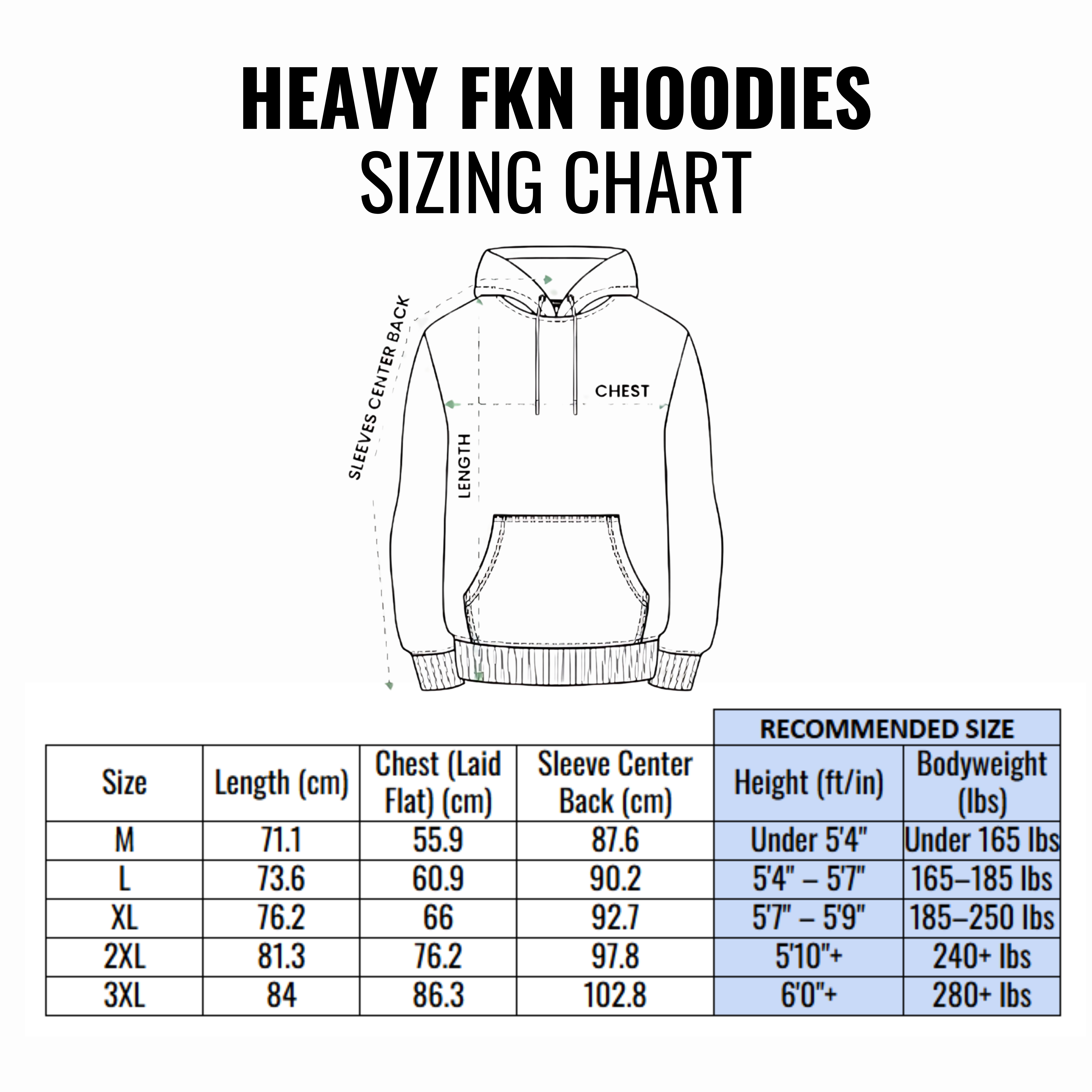 The Heavy Fkn Set (hoodie + jogger)