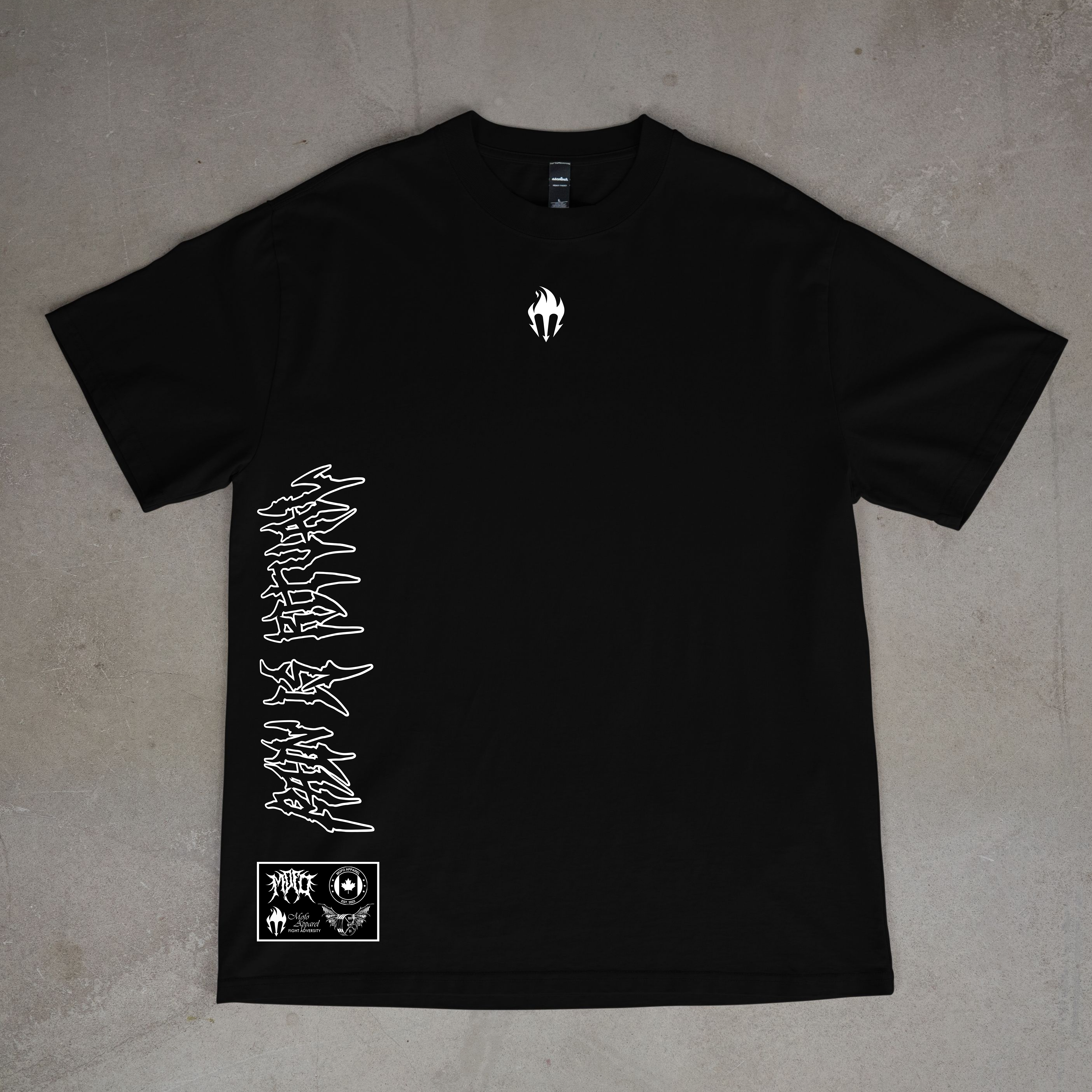 T-shirt oversize « La douleur est un rituel » 