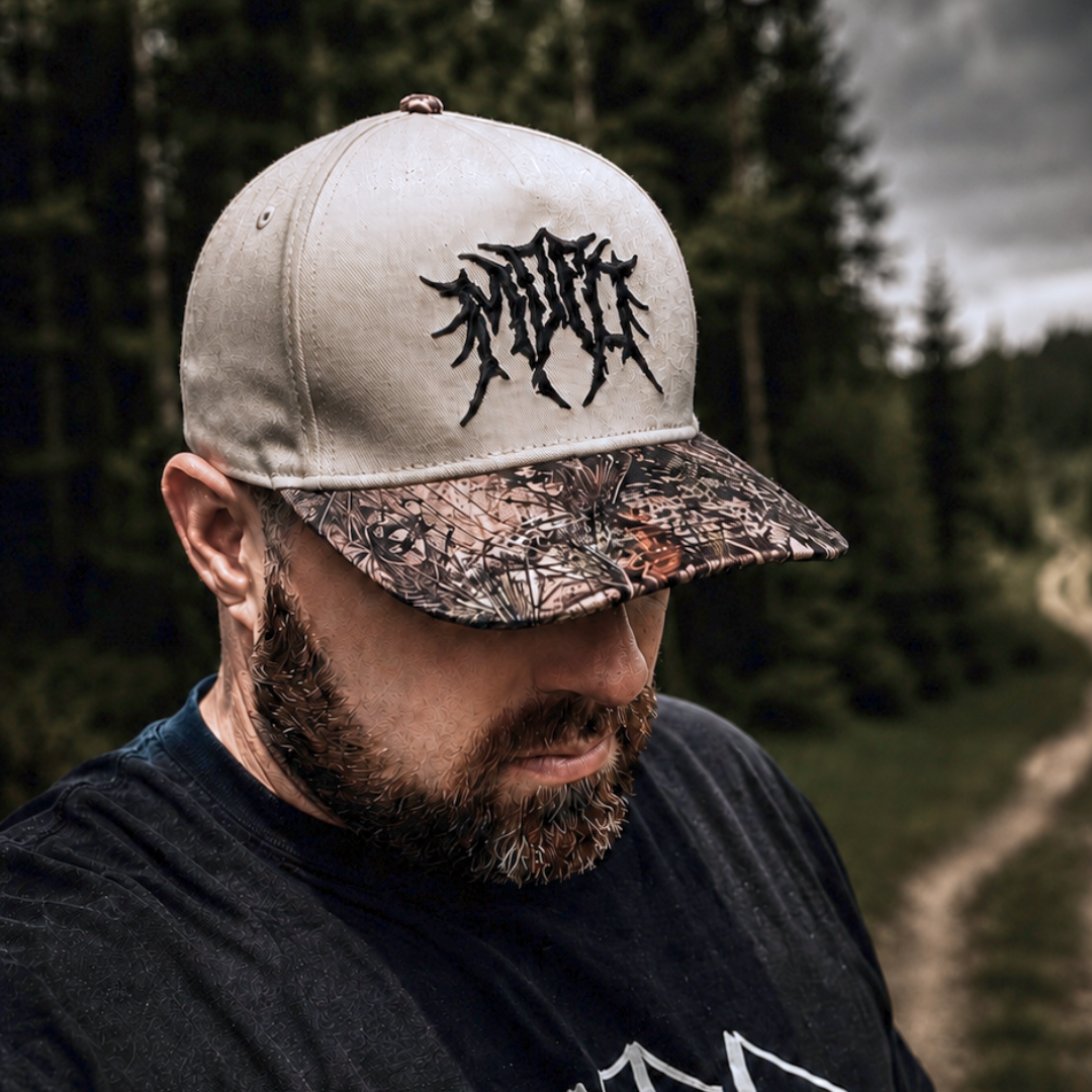 "DEADWOOD" Camo Snapback